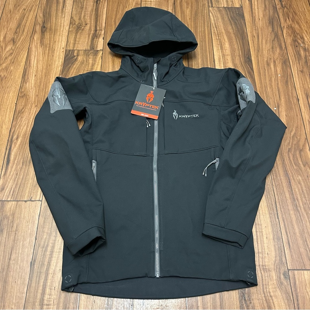 NEW Kryptek Argo Softshell Jacket Hooded Tactical Fleece Mens Small MSRP $280